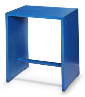 Tabouret Ulmer Hocker in colour Bleu foncé