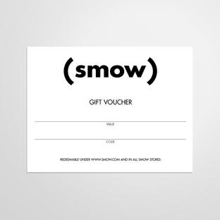 Bon cadeau smow 250 EUR|Bon PDF par e-mail|Anglais